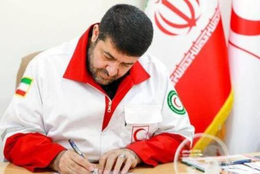 پیام تبریک رئیس هلال‌احمر به سردار مهدی افشاری