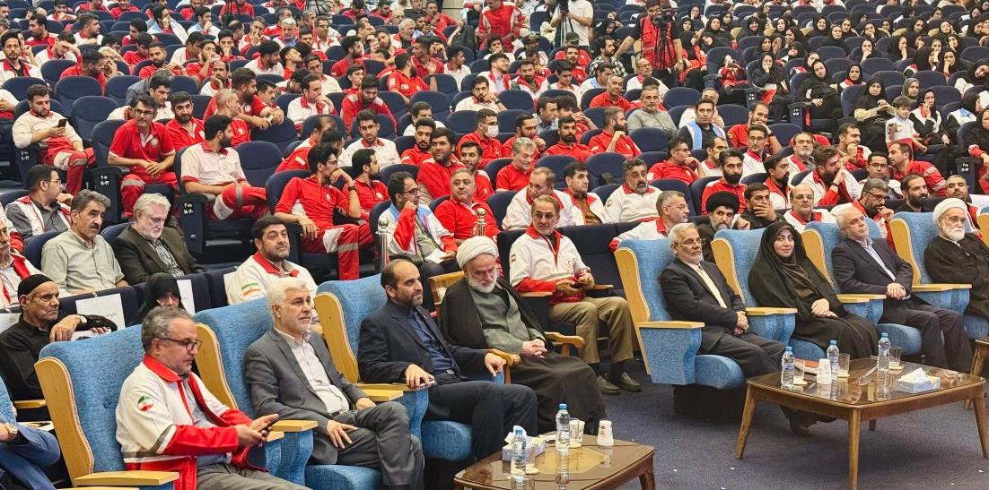 آیین روز جهانی بشردوستی و پاسداشت شهدای هلال احمر برگزار شد
