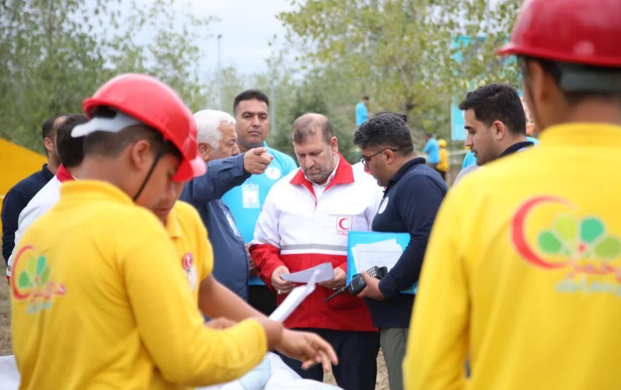 حضور دبیرکل هلال‌احمر در سیزدهمین المپیاد آماده