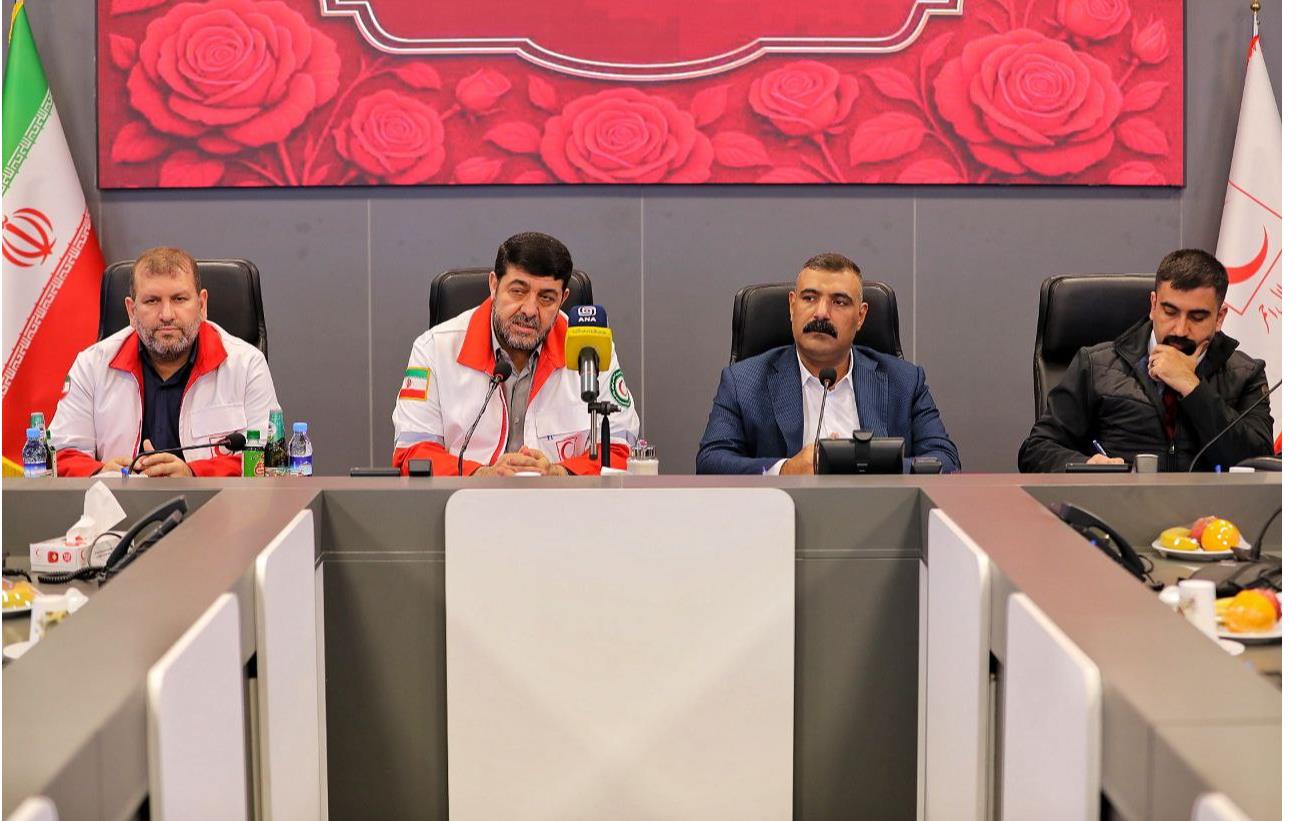 پیشنهاد رئیس جمعیت هلال‌احمر ایران به معاون وزیر کشور عراق برای انتقال تجربیات پزشکی+فیلم