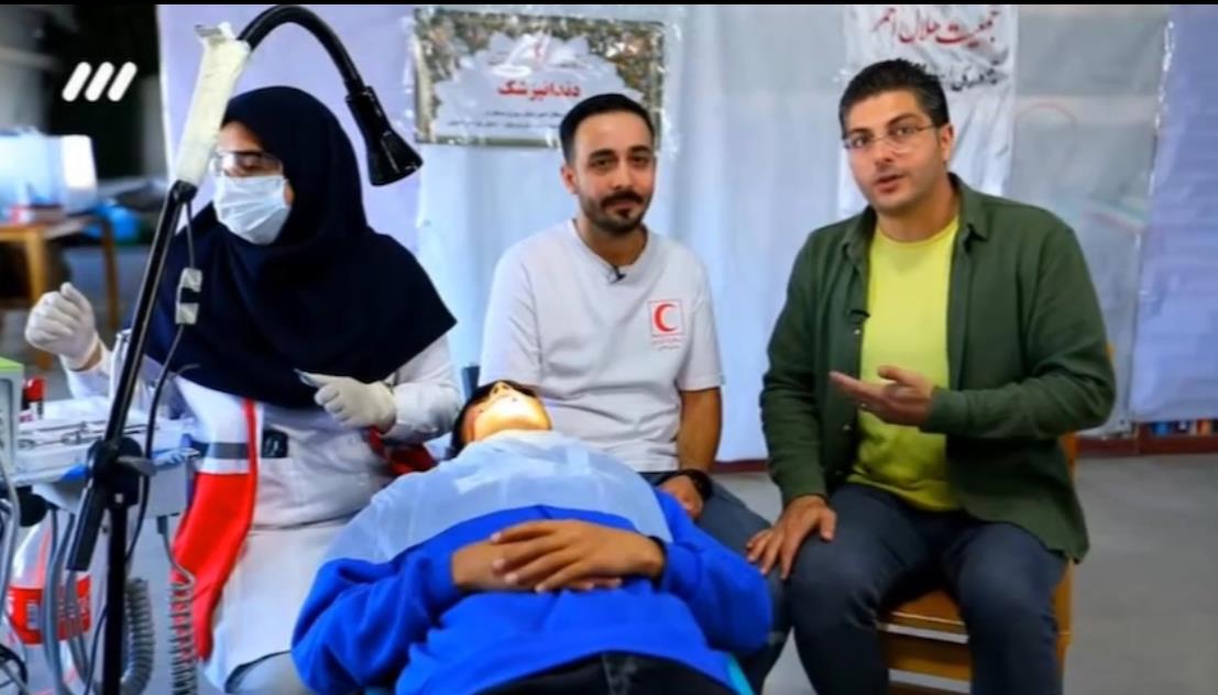 زوج دندانپزشکی که “نذر خدمت” آنها را به هم رساند/ فیلم