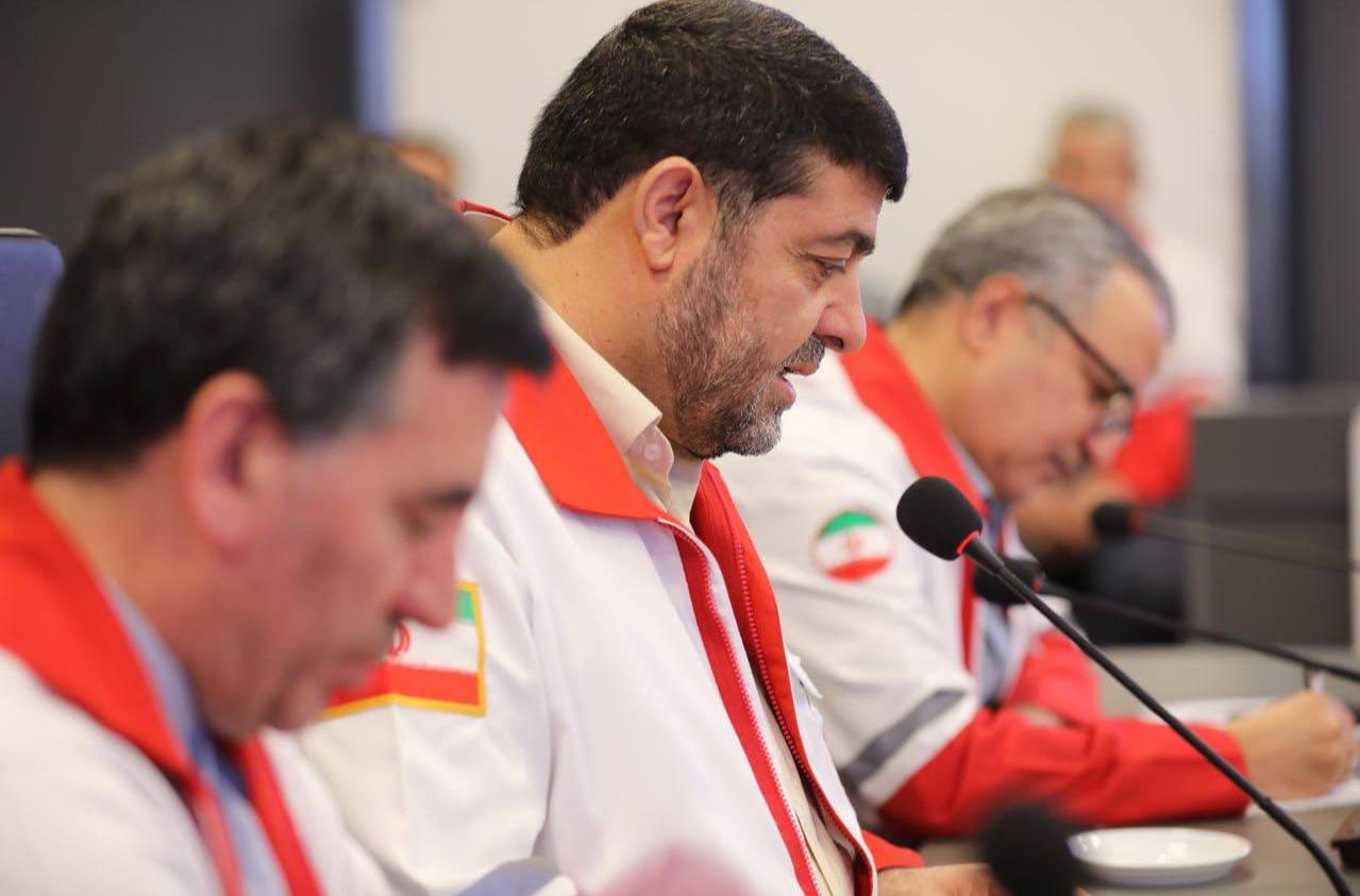 تأکید رئیس هلالاحمر بر انضباط مالی و شفافیت؛ دیدار با کارکنان خزانهداری در روز حسابدار