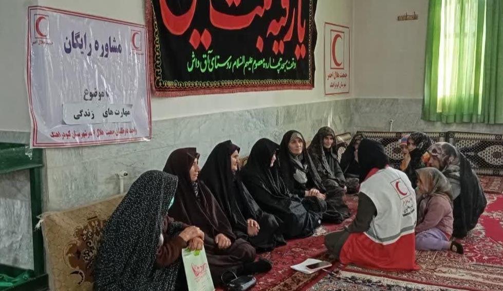 اعزام کاروان سلامت به روستای آقداش مهربان شهرستان کبودرآهنگ