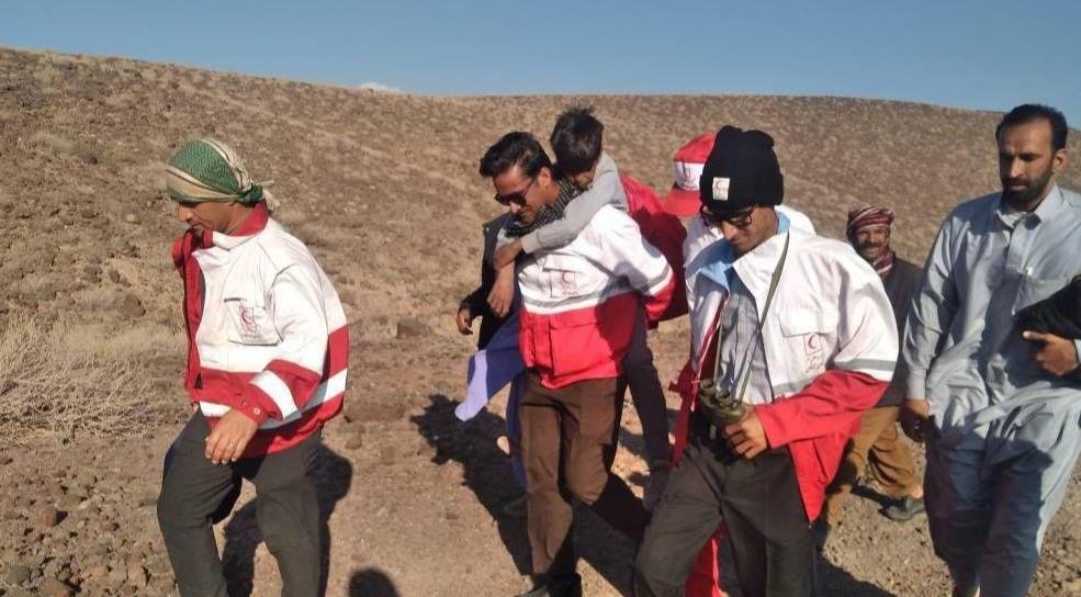 پیدا شدن نوجوان ۱۳ ساله مفقودی در ارتفاعات ریگان پس از ۱۵ ساعت جستوجو