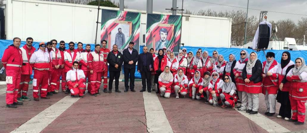 رئیس هلالاحمر در جمع راهپیمایان ۲۲ بهمن: امروز جلوهای از مسئولیتپذیری ملی به نمایش درآمد