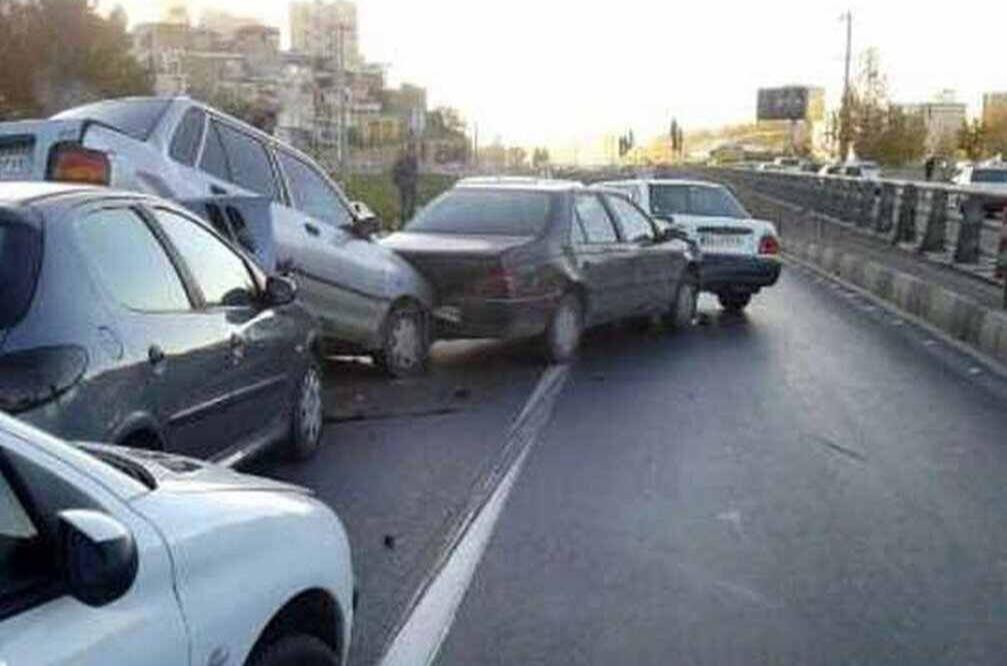 ۳ فوتی و ۱۱ مصدوم براثر تصادف زنجیرهای در جاده کرمان _رفسنجان