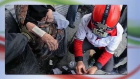 نجات مادر چشمانتظار به دست امدادگران هلالاحمر/فیلم