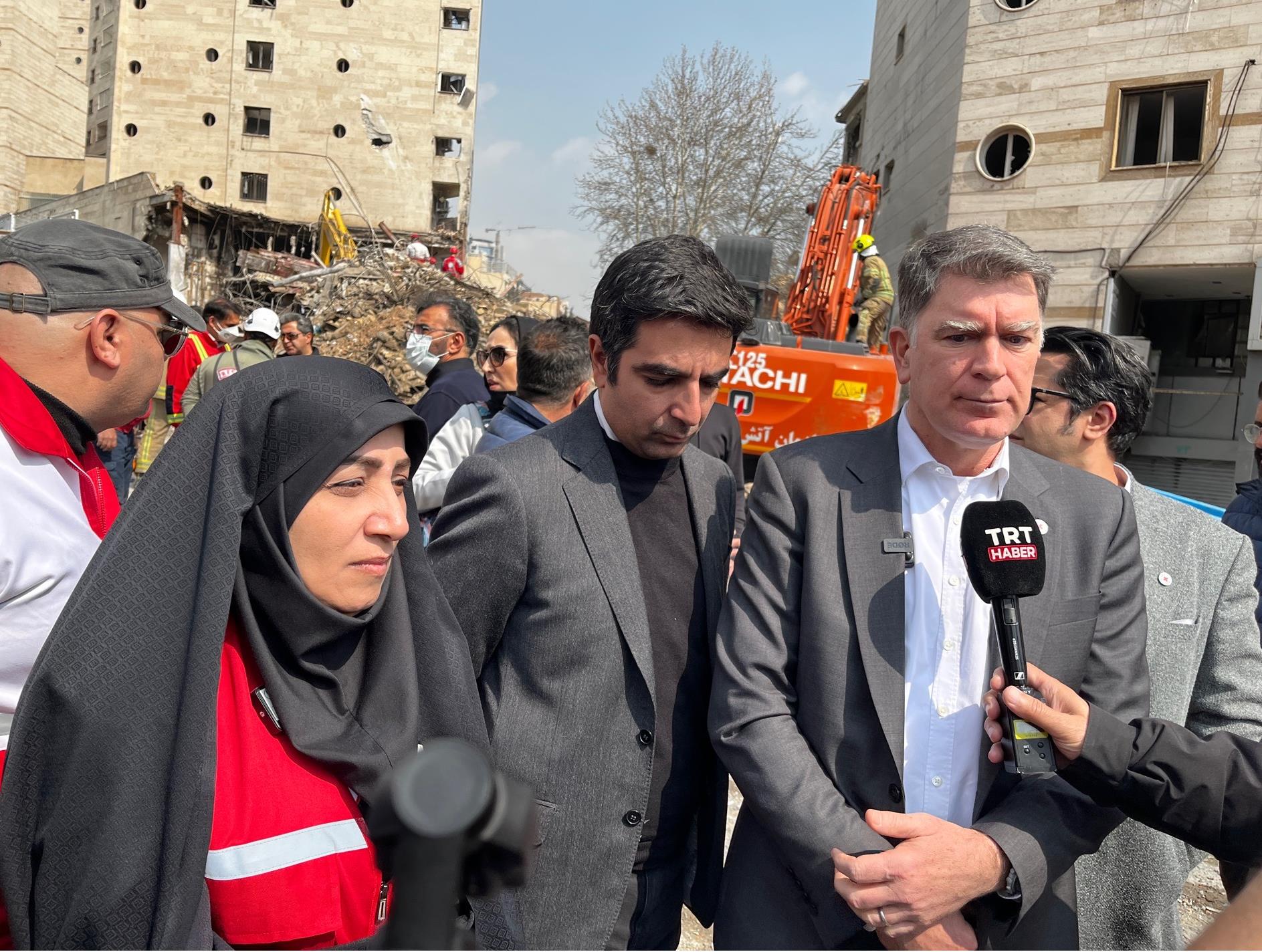 ونسان کاسارد: مدارس، بیمارستانها و زیرساختهای حیاتی در ایران هدف قرار گرفتهاند+فیلم