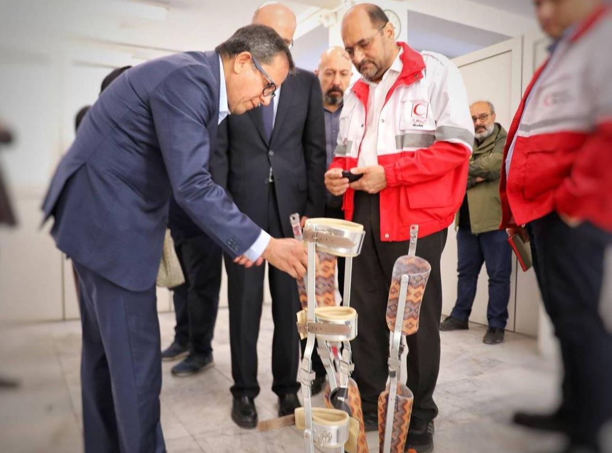 قدردانی معاون دبیرکل فدراسیون بین‌المللی از توانبخشی هلال‌احمر/ اعلام آمادگی برای سرمایه‌گذاری در نساجی هلال ایران