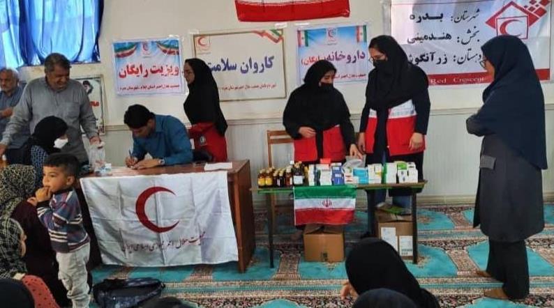برگزاری بیش از ۲۲۰ کاروان سلامت در هفته هلال